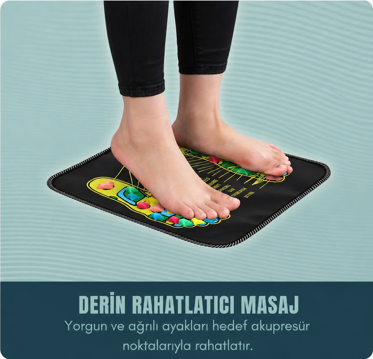 Akupresür Ayak Matı | Rahatlatıcı Masaj